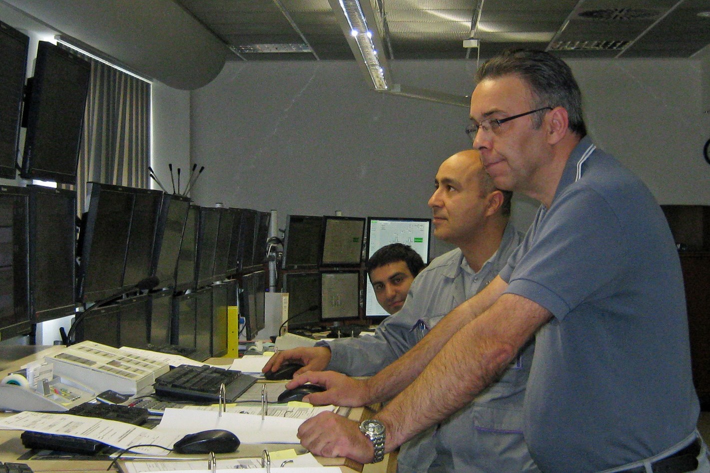 Saltigo的CAE设施控制室在Dormagen。