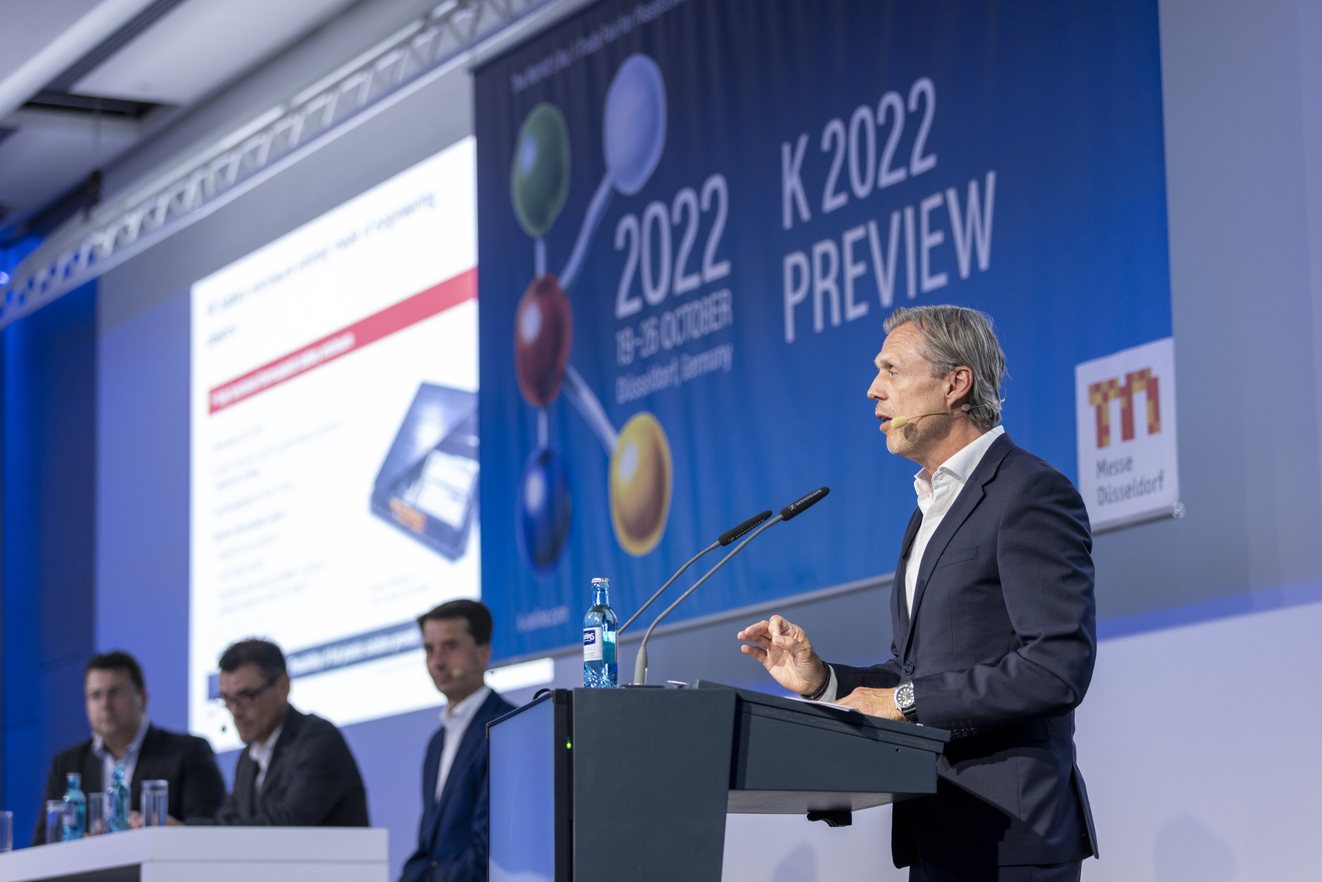 Axel Tuchlenski bei der K 2022 Preview